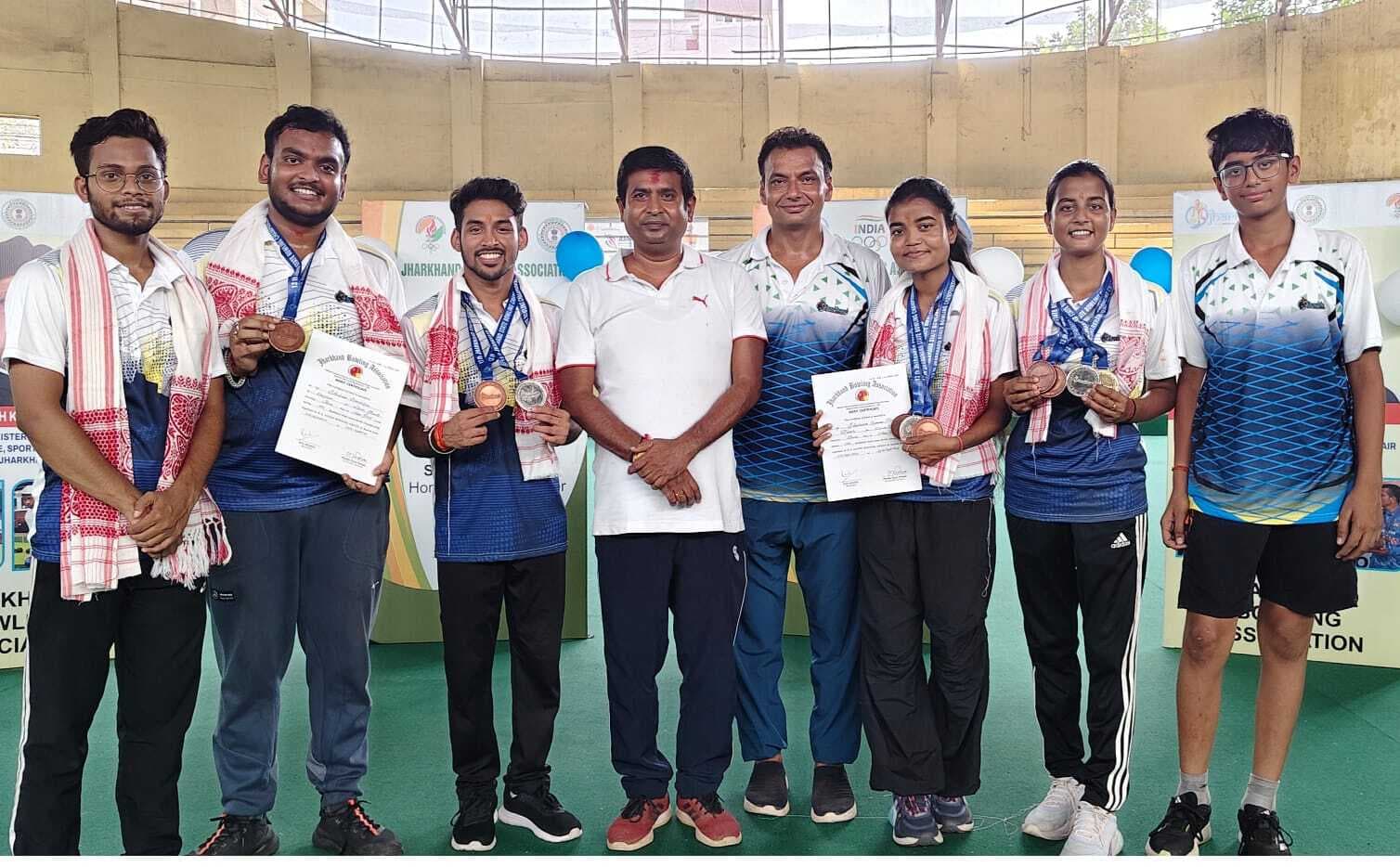 लॉन बॉल में देवघर की सोनी बनी स्टेट चैंपियन, फाइनल में अंतरराष्ट्रीय खिलाड़ी को दी मात