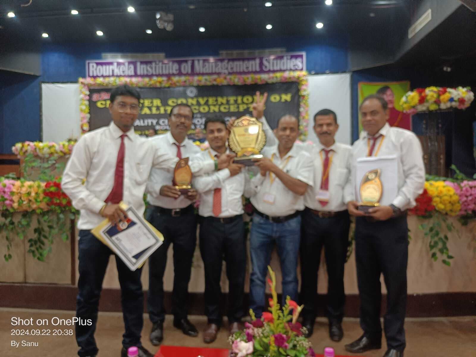 Rourkela News: आरएसपी पाइप प्लांट्स की टीम अंकुर ने जीती जेके दास रोलिंग ट्रॉफी