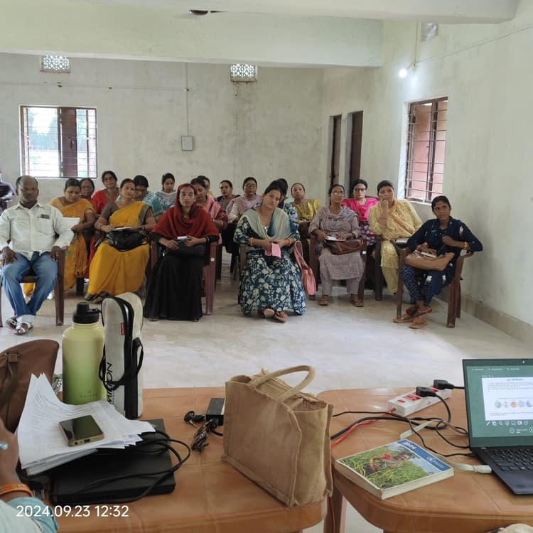 मास्टर ट्रेनर देंगे सभी आंगनबाड़ी सेविकाओं को ट्रेनिंग