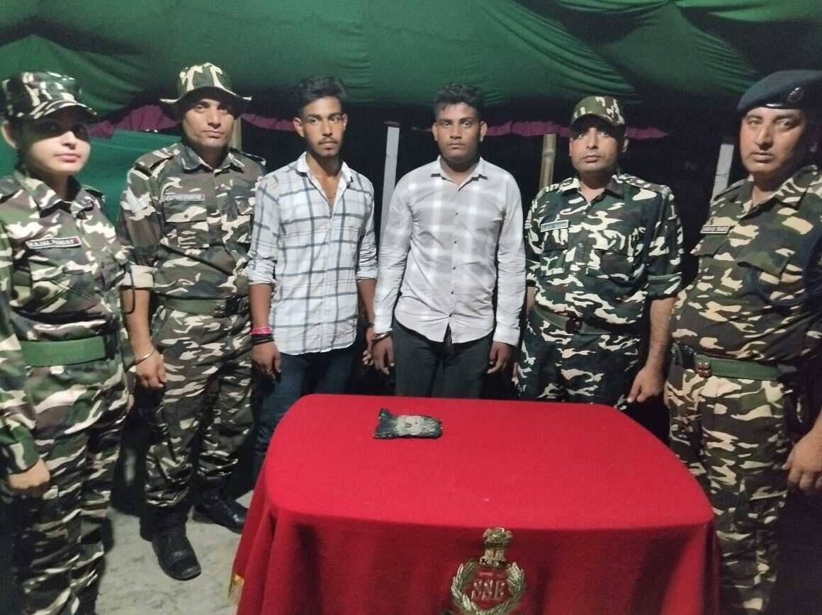 15 ग्राम ब्राउन शुगर के साथ दो तस्कर गिरफ्तार