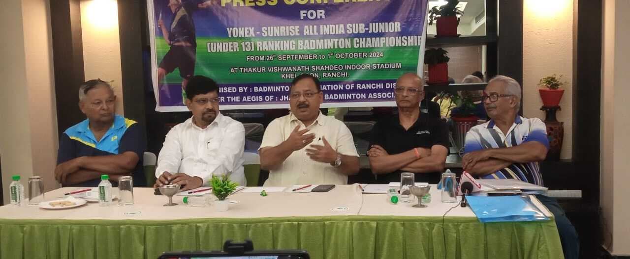 Badminton : रांची में कल से ऑल इंडिया सब जूनियर बैडमिंटन टूर्नामेंट