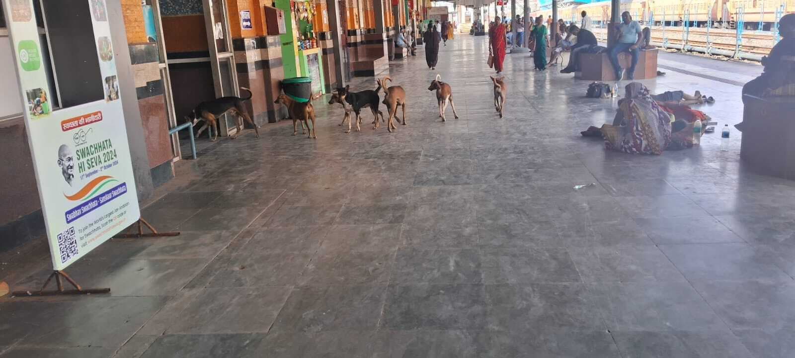 लगातार तीसरे दिन ट्रेन परिचालन बंद रहने से रेल यात्रियों का बुरा हाल