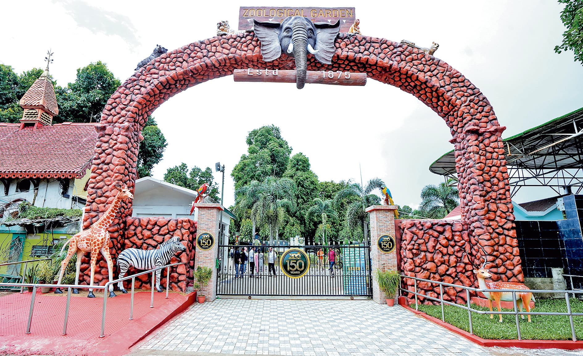 अलीपुर चिड़ियाघर के दो सुसज्जित प्रवेशद्वारों और पुनर्निर्मित हेरिटेज भवन का उद्घाटन