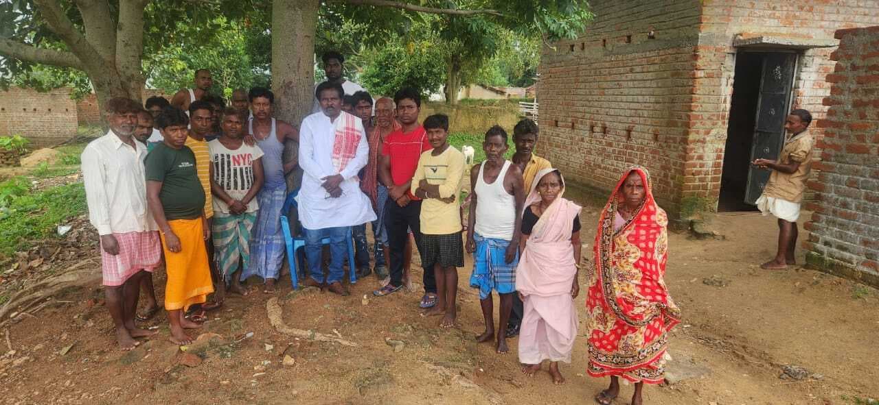 परिवर्तन यात्रा को सफल बनाने के लिए किया जनसंपर्क