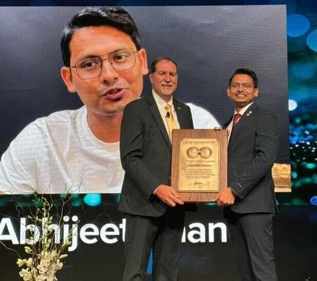 मुंगेर के अभिजीत आनंद को अमेरिका में मिला पब्लिक सर्विस अवार्ड 2024