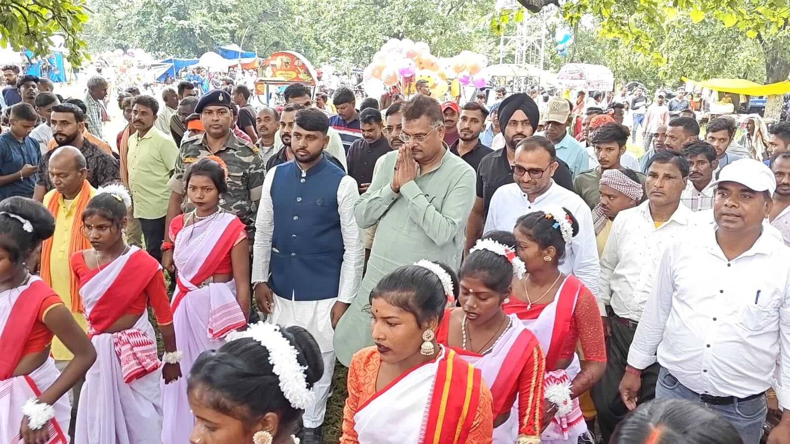 सांसद ने किया जितिया मेला का उदघाटन