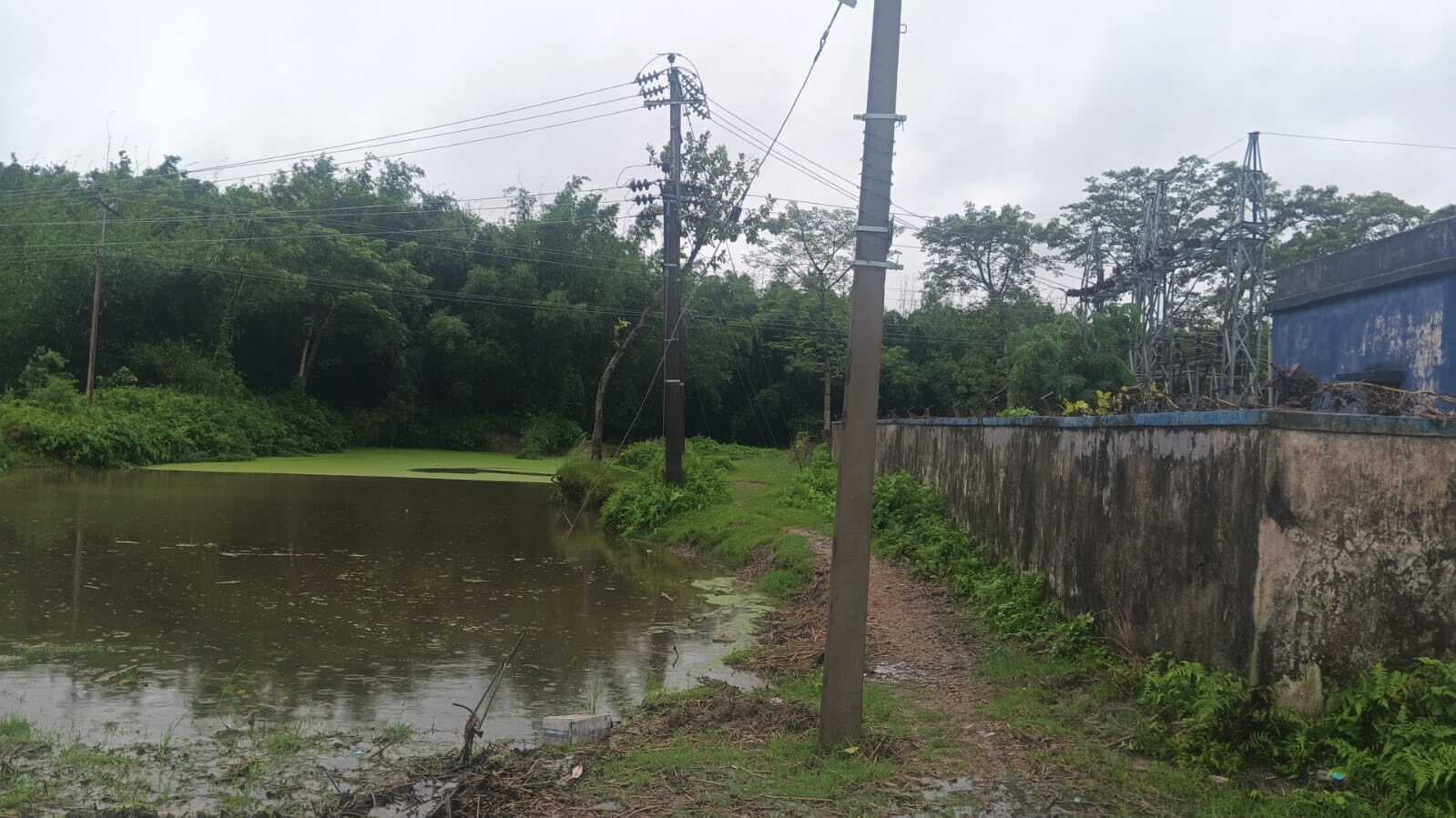 मिट्टी कटाव से पावर ग्रिड पर कटाव का खतरा