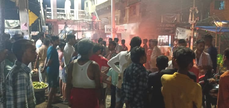 हसपुरा में बाइक चालक की मौत पर आक्रोशितों ने पटेल चौक को किया जाम