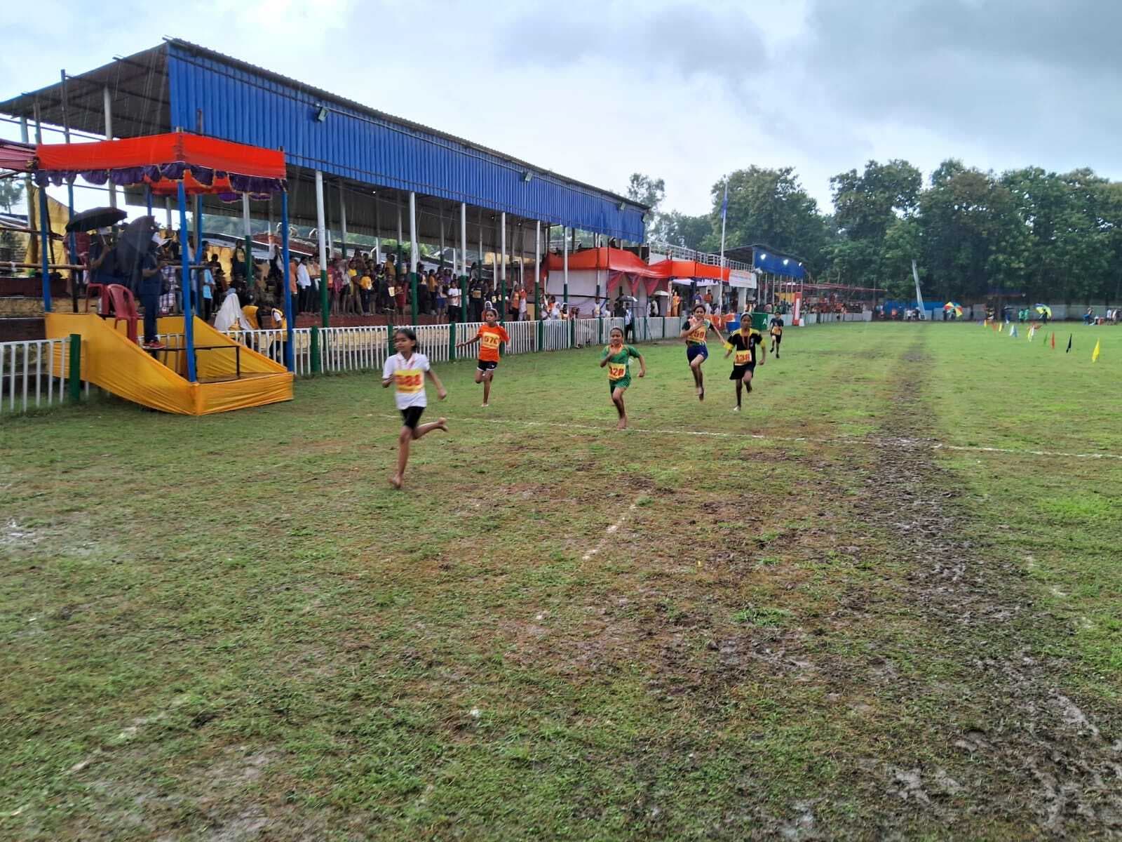 400 मीटर दौड़ में औरंगाबाद की रिया राज ने मारी बाजी