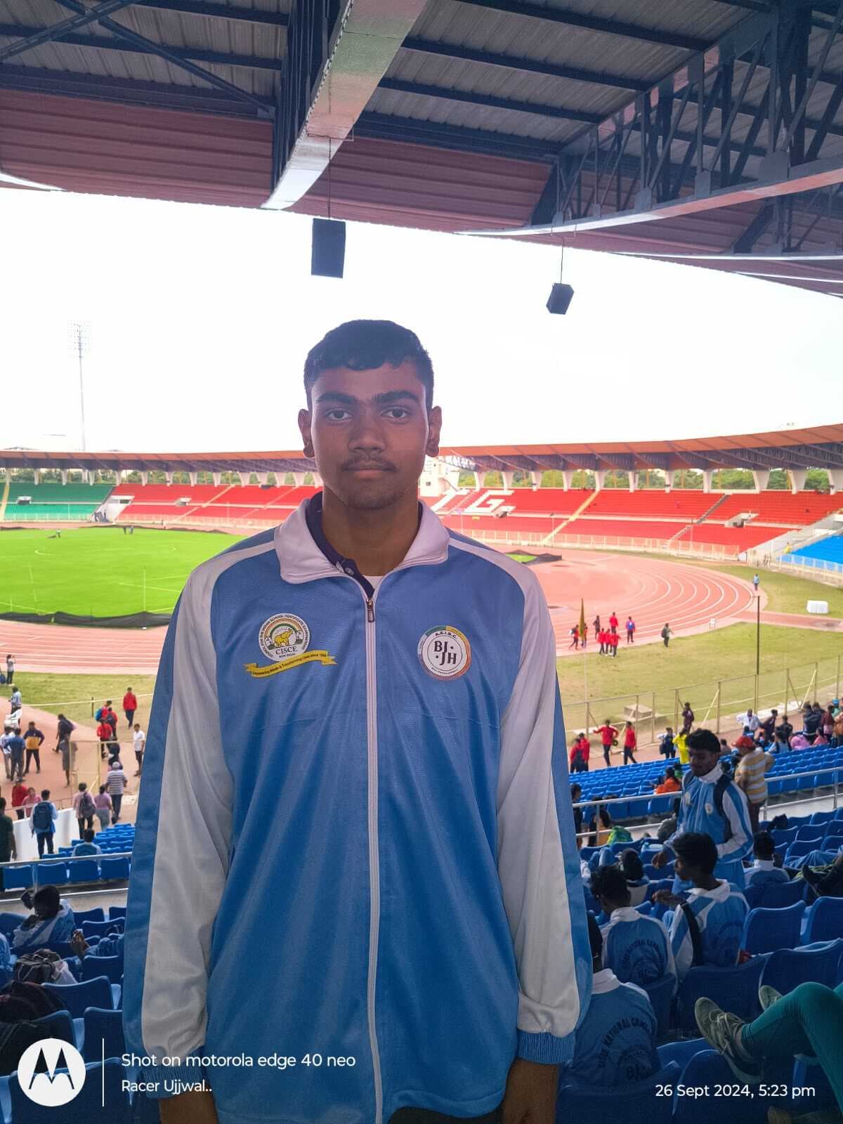 Athletic: सीआइएससीइ नेशनल एथलेटिक्स में रांची के रिशु को स्वर्ण