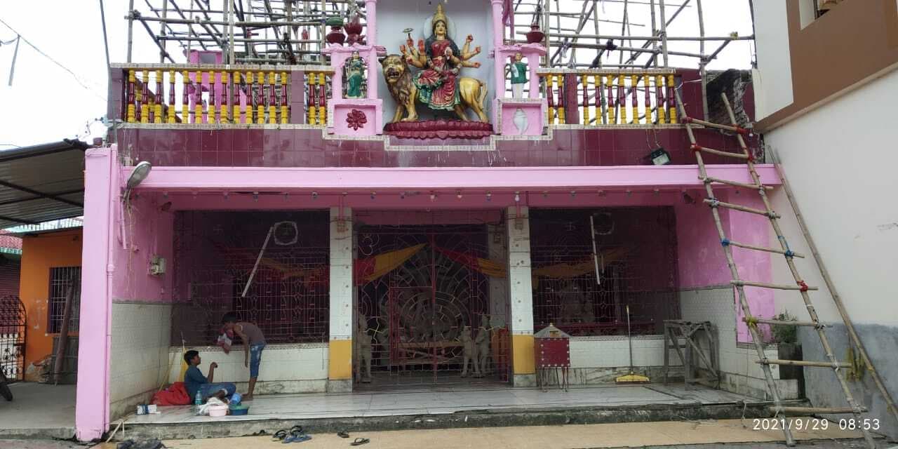 बीकोठी बाजार में 200 वर्षों से सज रहा माता दुर्गा का दरबार