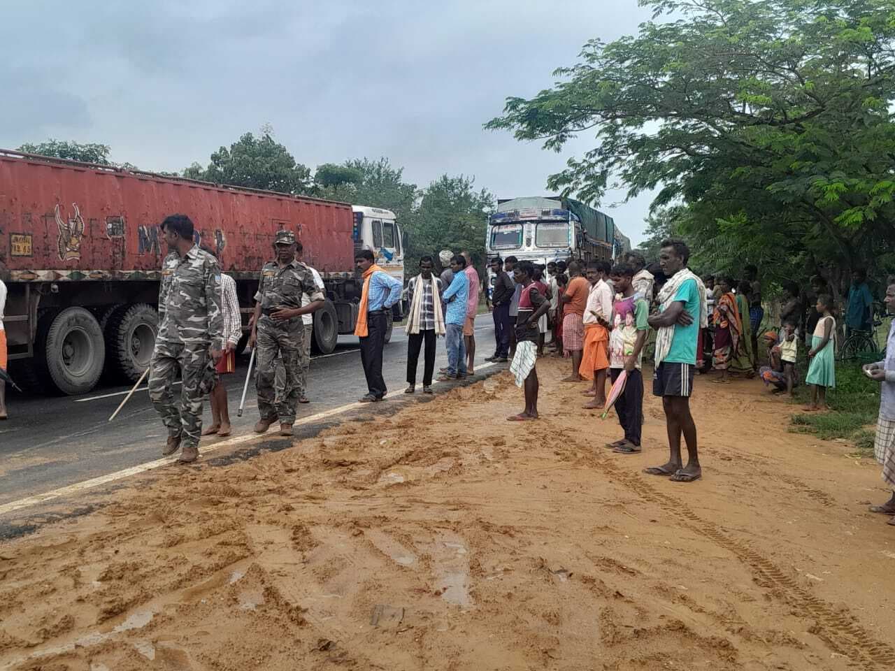 अज्ञात वाहन ने चरवाहा को मारा धक्का, गंभीर