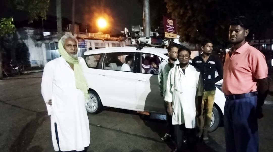 ट्रक के चपेट में आने से बाइक चालक की मौत