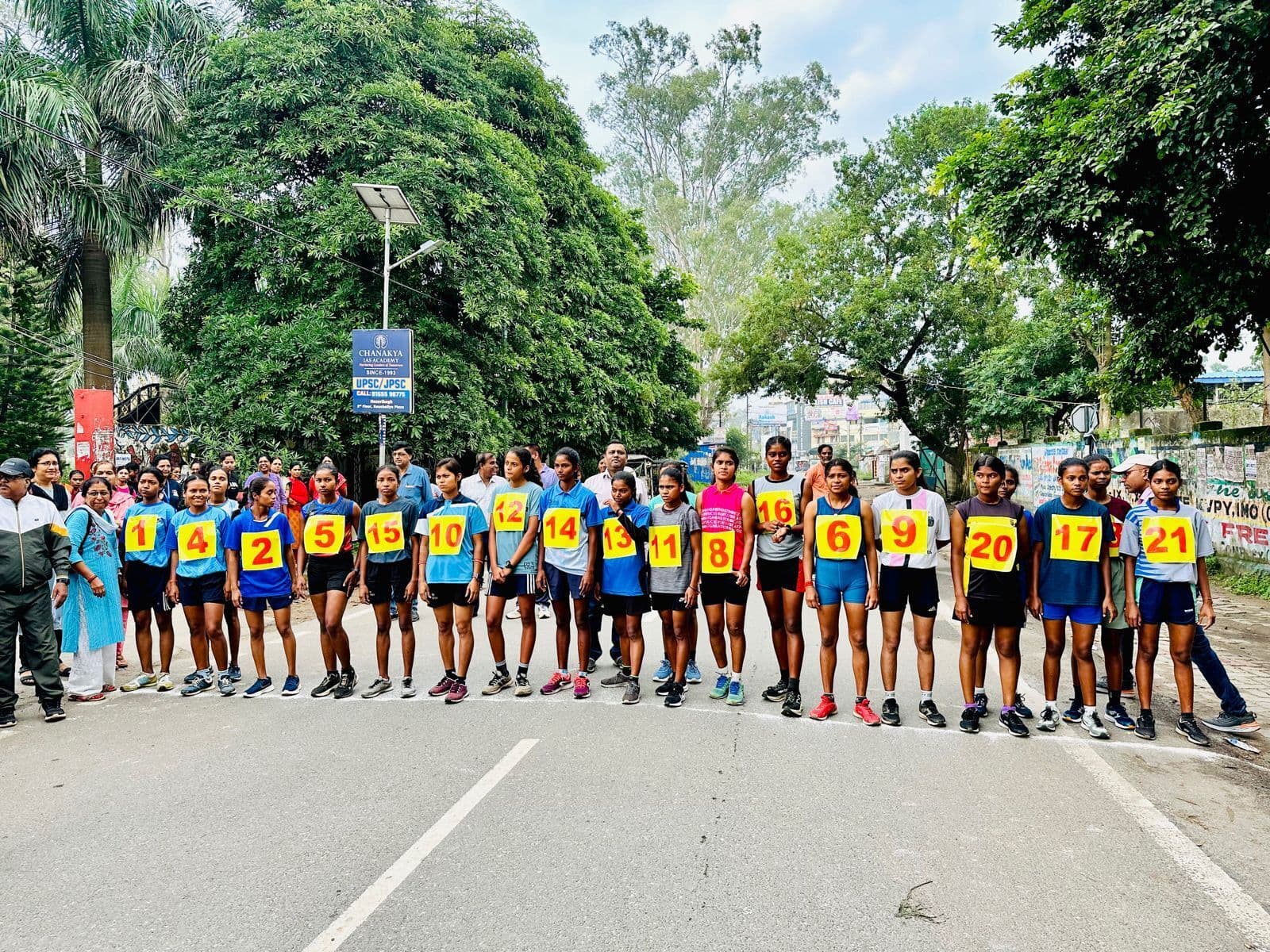 इंटर कॉलेज क्रॉस कंट्री में आयशा कुमारी प्रथम