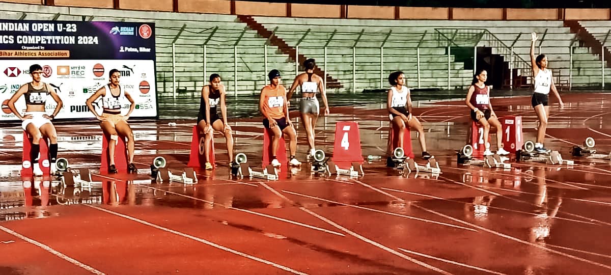 नेशनल अंडर-23 एथलेटिक्स प्रतियोगिता में बने तीन मीट रिकॉर्ड