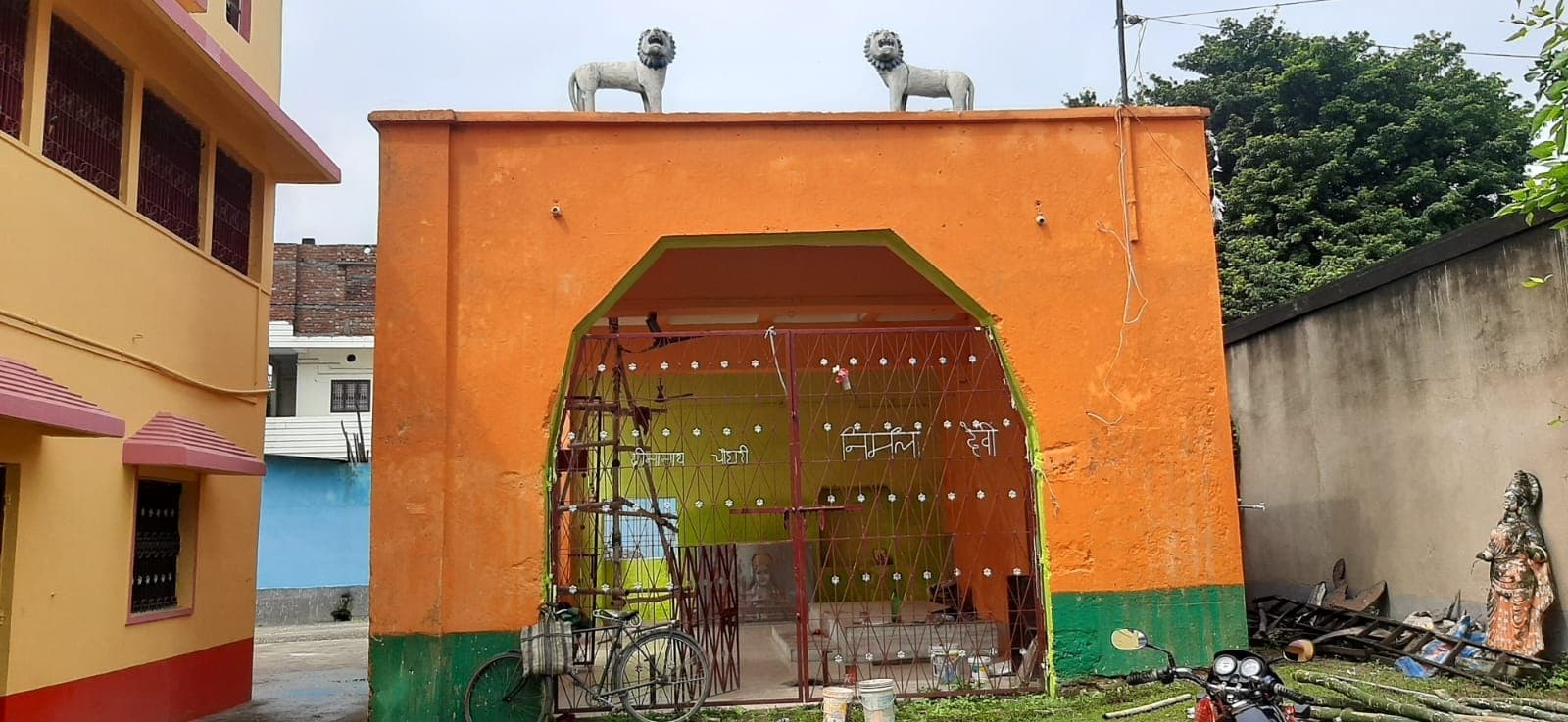 ब्रिटिश हुकूमत का गवाह है पूर्णिया सिटी का राजाबाड़ी मंदिर