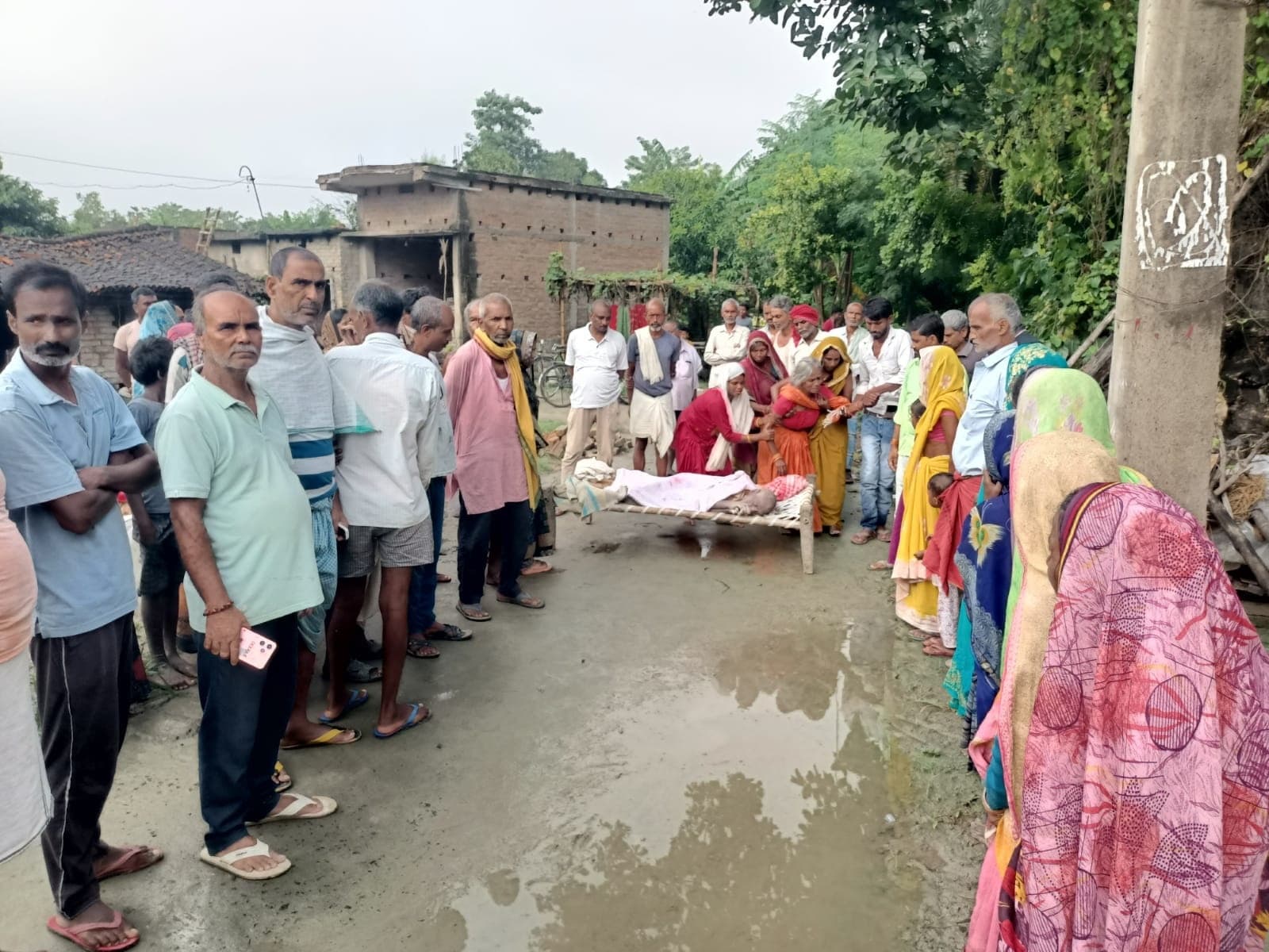 Old man dies by drowning in pond: पूसा के मोरसंड में तालाब में डूबकर वृद्ध की मौत