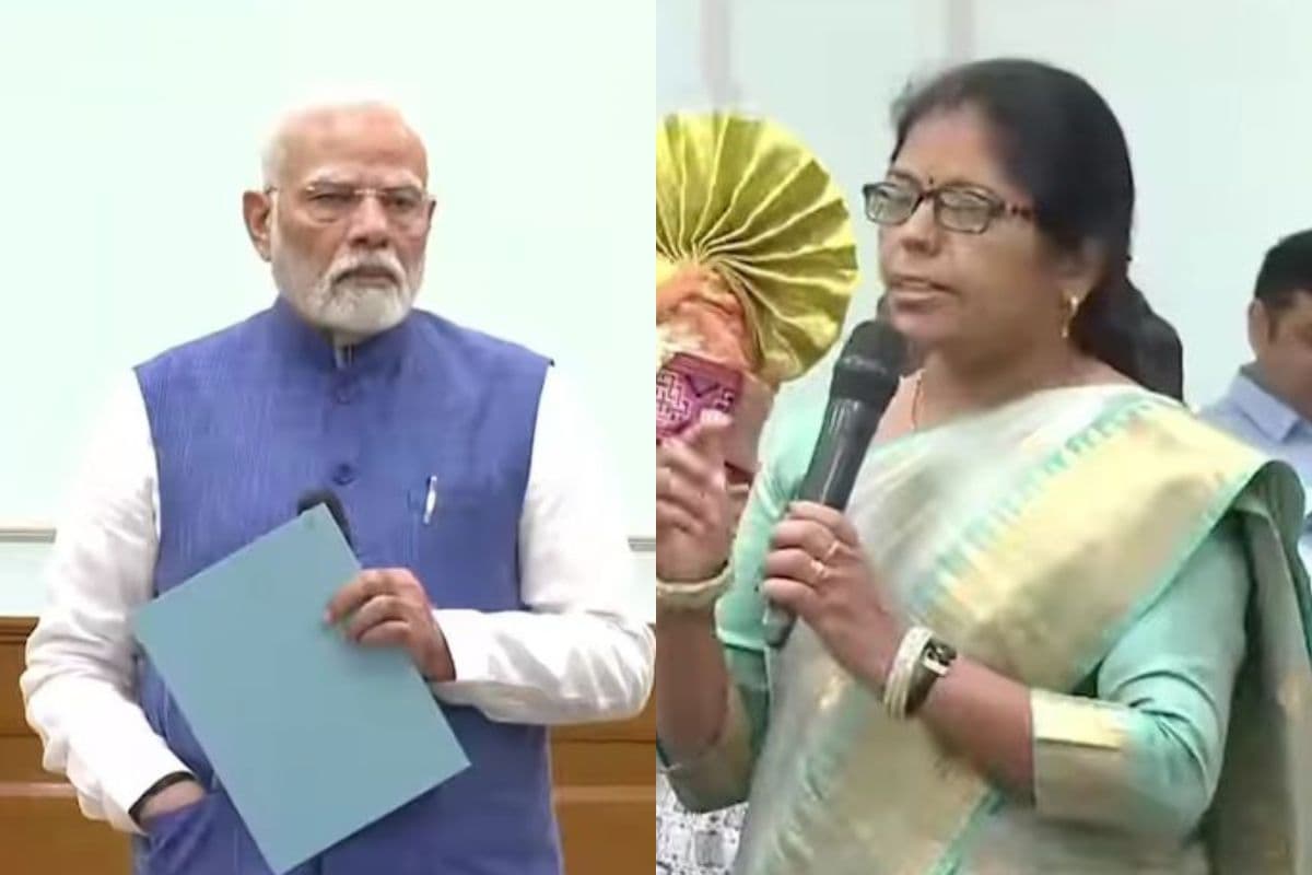 पीएम नरेंद्र मोदी को राष्ट्रीय शिक्षक पुरस्कार से सम्मानित डॉ आशा रानी ने सुनायी कविता
