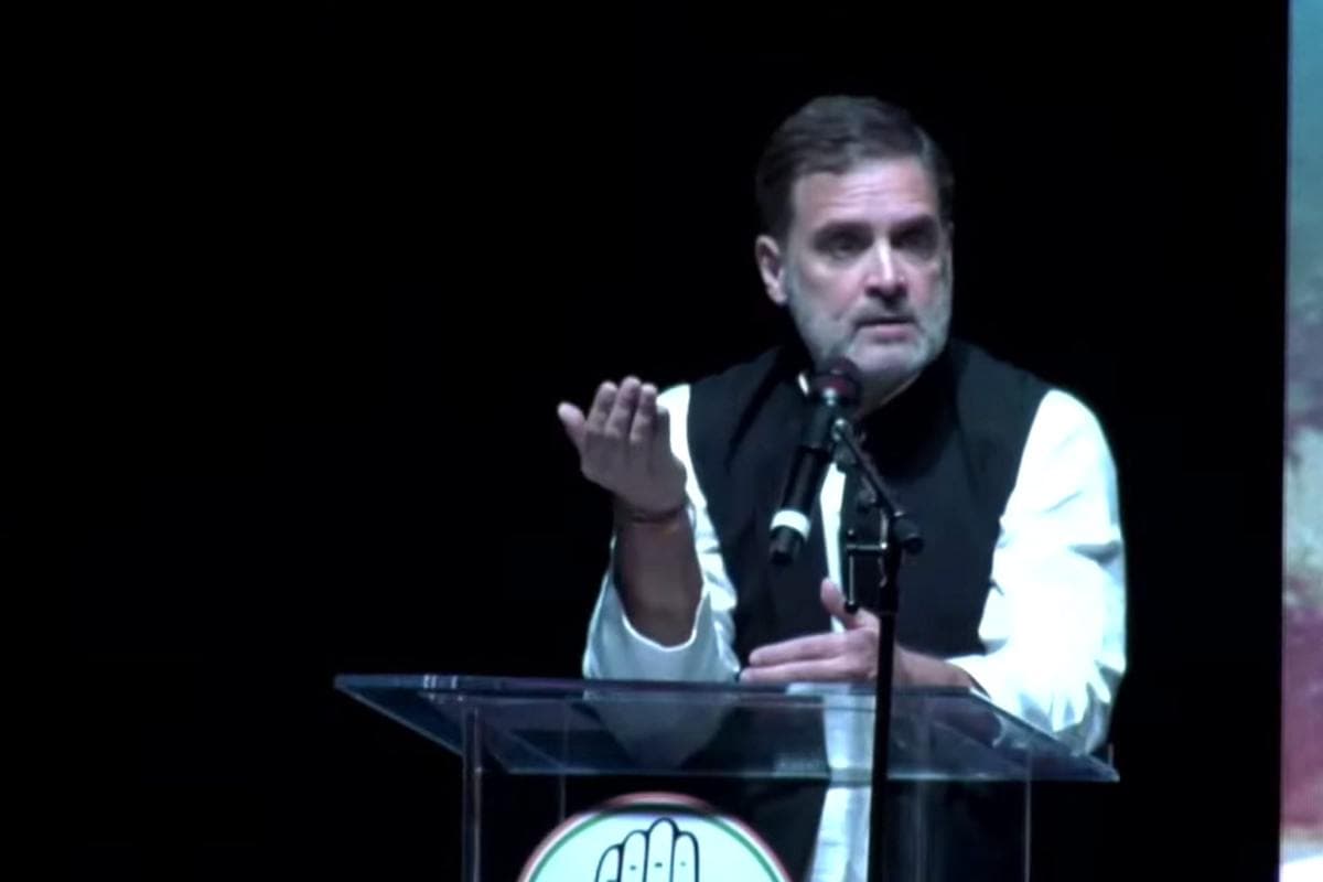 Rahul Gandhi in US : 'मोदी का 56 इंच का सीना अब इतिहास, डर खत्म', राहुल गांधी ने कहा