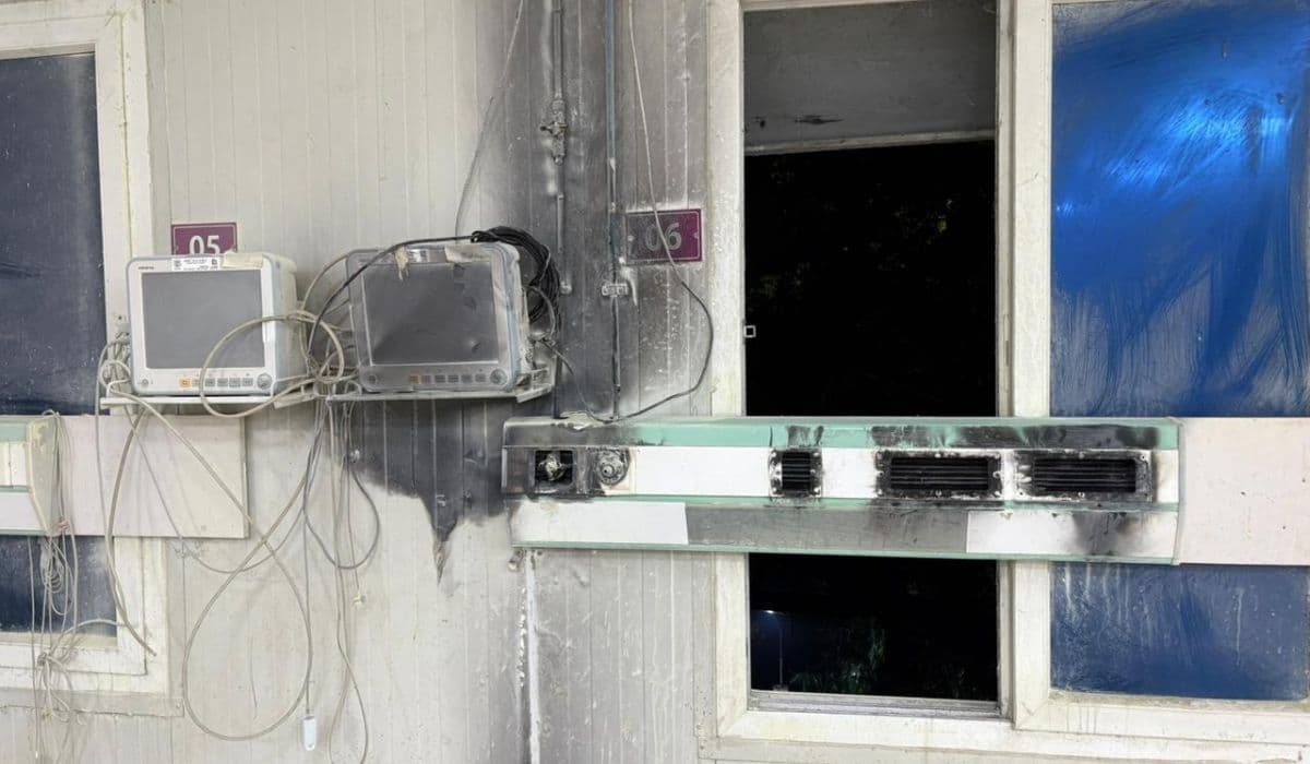 SKMCH मुजफ्फरपुर के आइसीयू में लगी आग, मची अफरा-तफरी, दो मरीज बेहोश...