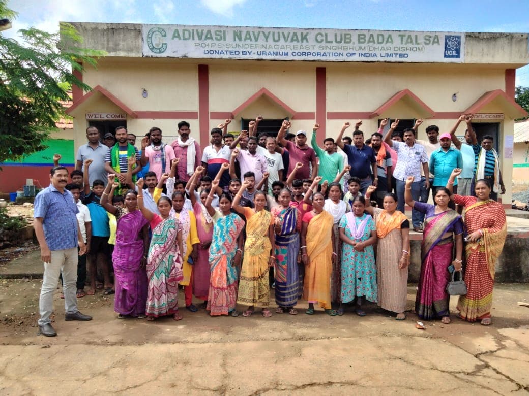 विस्थापित परिवार को नौकरी व मुआवजा दें, अन्यथा 23 सितंबर से टेलिंग पोंड का काम होगा बंद