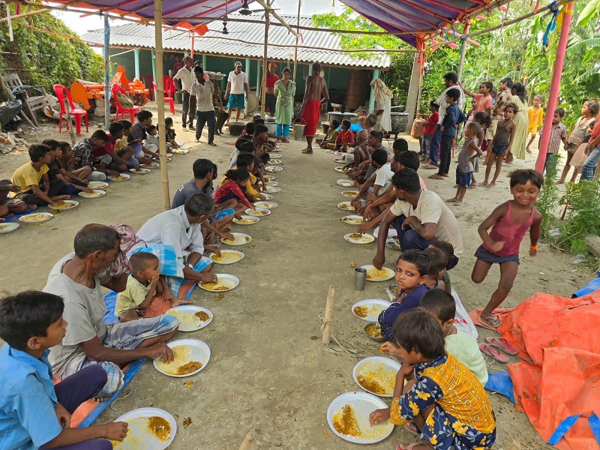 Supaul news : बराह क्षेत्र में बढ़ने लगा पानी, तो बाढ़ पीड़ितों की बढ़ने लगी धड़कन