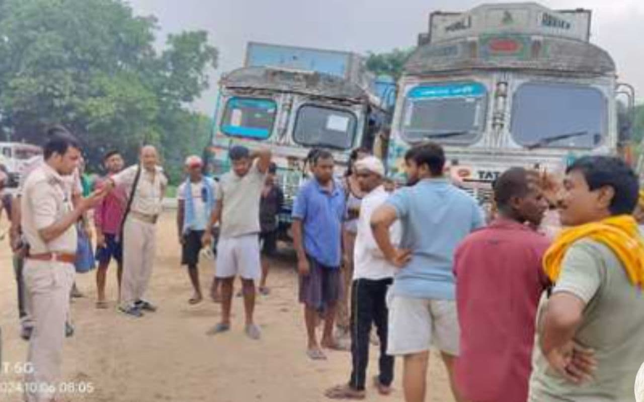 Kaimur : ट्रक से सरकारी चावल चुरा रहा था चोर, ड्राइवर ने पकड़ा तो दरोगा ने किया ये काम