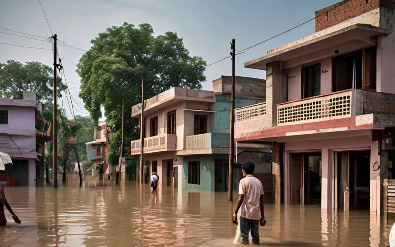बिहार में बाढ़ की स्थिति गंभीर, अधिकांश नदियों में जलस्तर खतरे के निशान से ऊपर