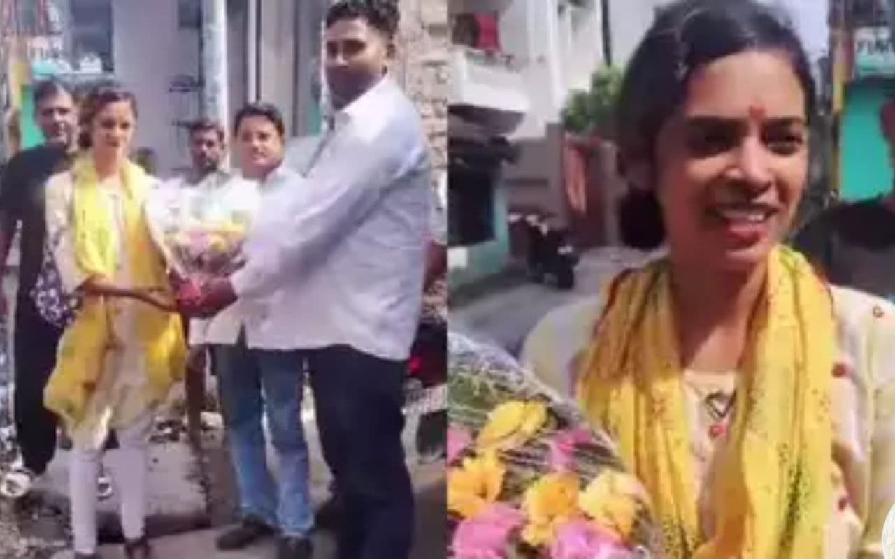 Begusarai : 21 साल की उम्र में बनी थी पार्षद, अब नहीं करती हैं कोई काम, लोगों ने बुके देकर जताई नाराजगी
