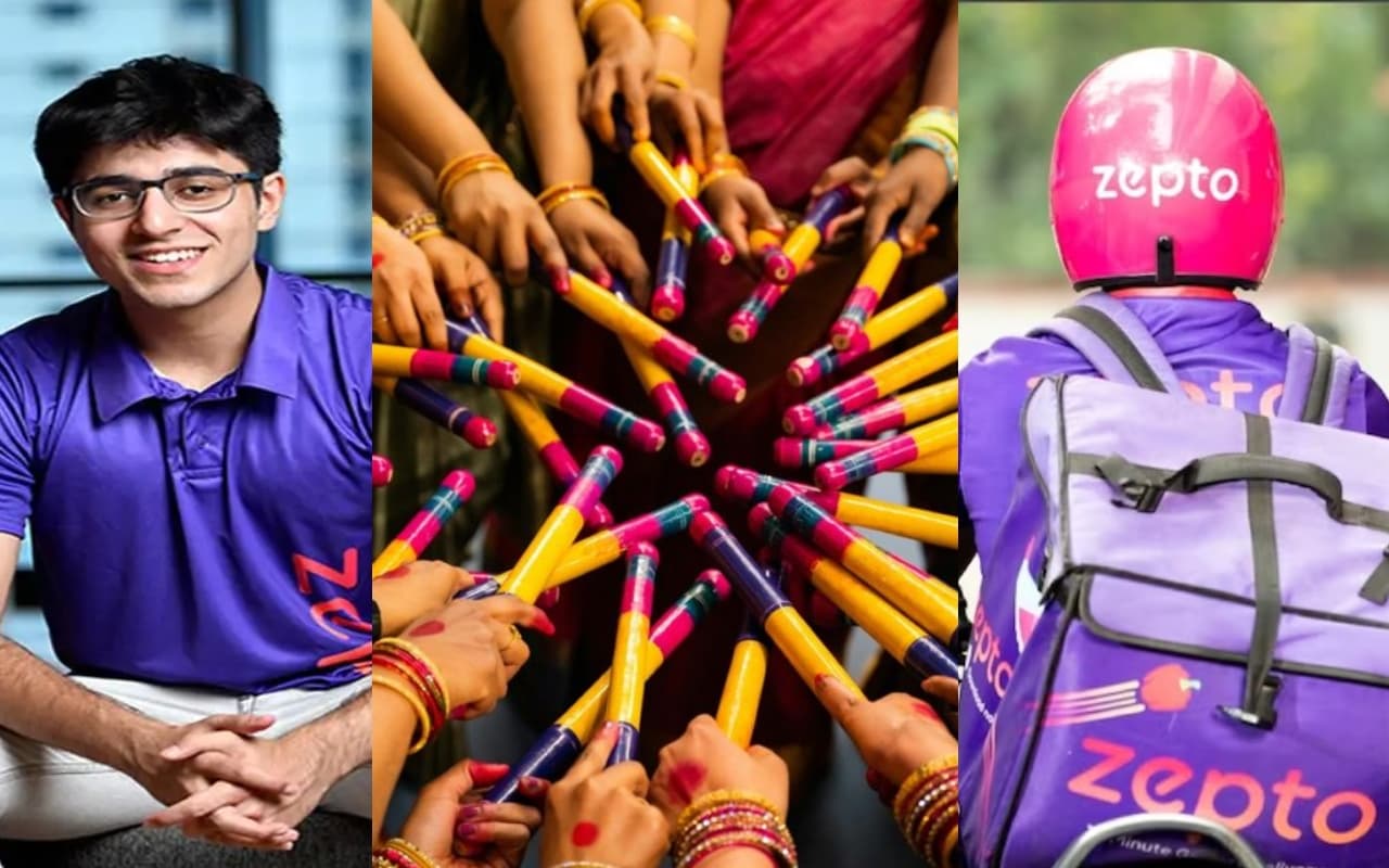 Zepto ने नवरात्रि पर जमकर खेला डांडिया, 9 दिनों में बेच डाली 1 लाख से ज्यादा स्टिक्स