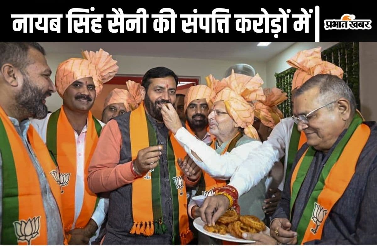 Nayab Singh Saini Net Worth : कितनी हैं नायब सिंह सैनी के पास संपत्ति? जानें यहां