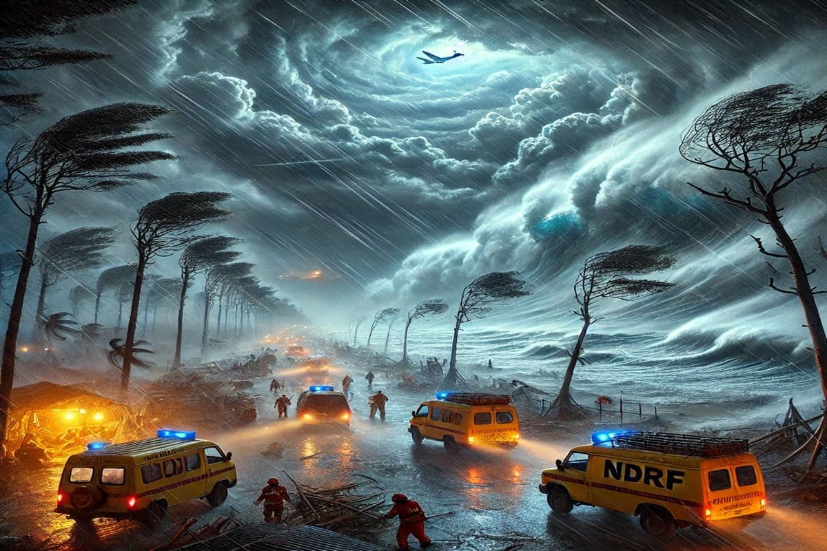 Weather Forecast: 120 की रफ्तार से टकराया दाना तूफान, 4 राज्यों में भयंकर बारिश का अलर्ट, स्कूल बंद, कई उड़ानें रद्द