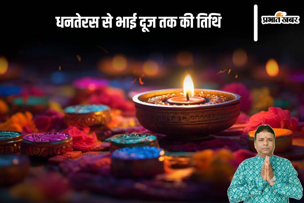 Diwali 2025 Actual Date: इस दिन मनाई जाएगी दिवाली, जानें धनतेरस से भाई दूज तक की शुभ तिथि