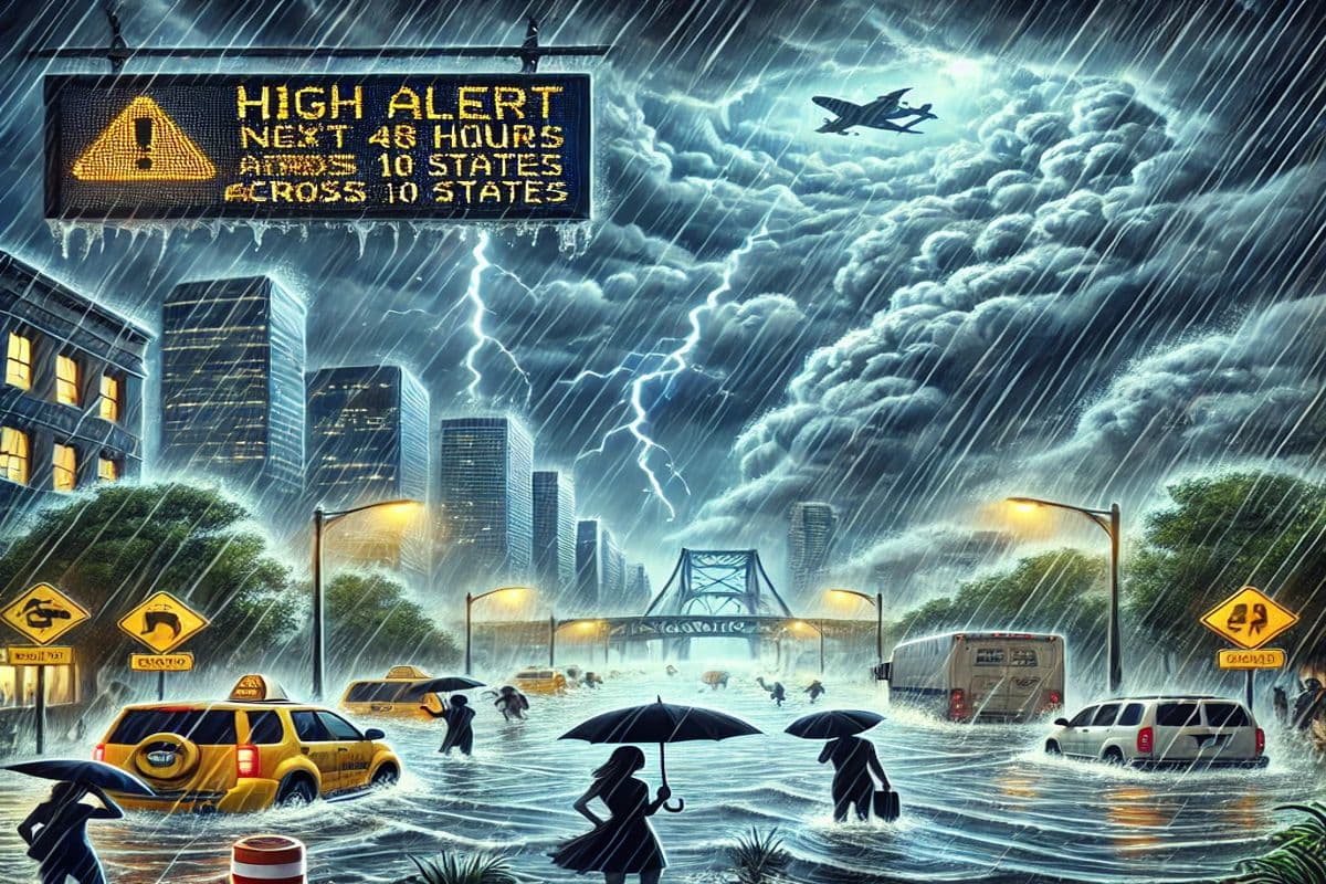 Weather Forecast: अगले 48 घंटे 10 राज्यों में भयंकर बारिश का हाई अलर्ट 