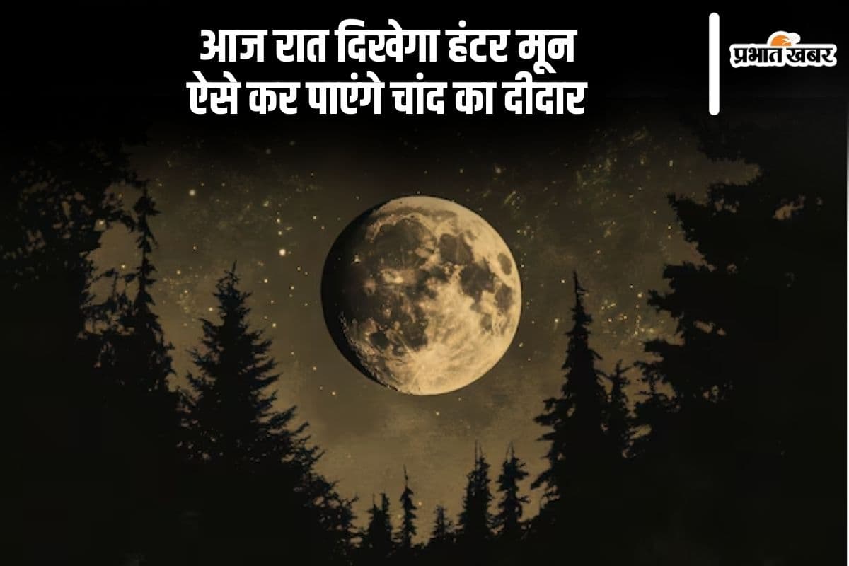 Hunter Moon 2024: एक दूसरे के करीब आएंगे धरती और चंद्रमा, आज पूर्णिमा पर आसमान में दिखेगा हंटर मून का अद्भुत नजारा