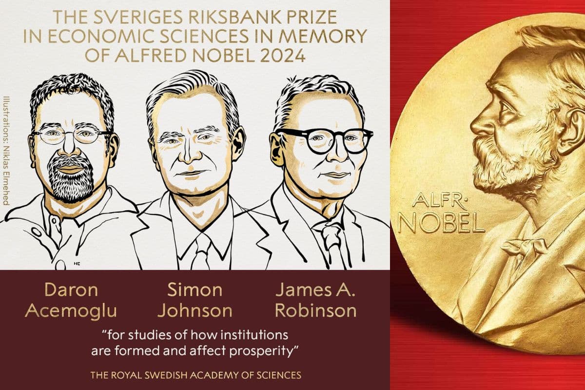 Nobel Prize: तीन विशेषज्ञों को मिला अर्थशास्त्र का नोबेल पुरस्कार, इस शोध के लिए दिया गया सम्मान
