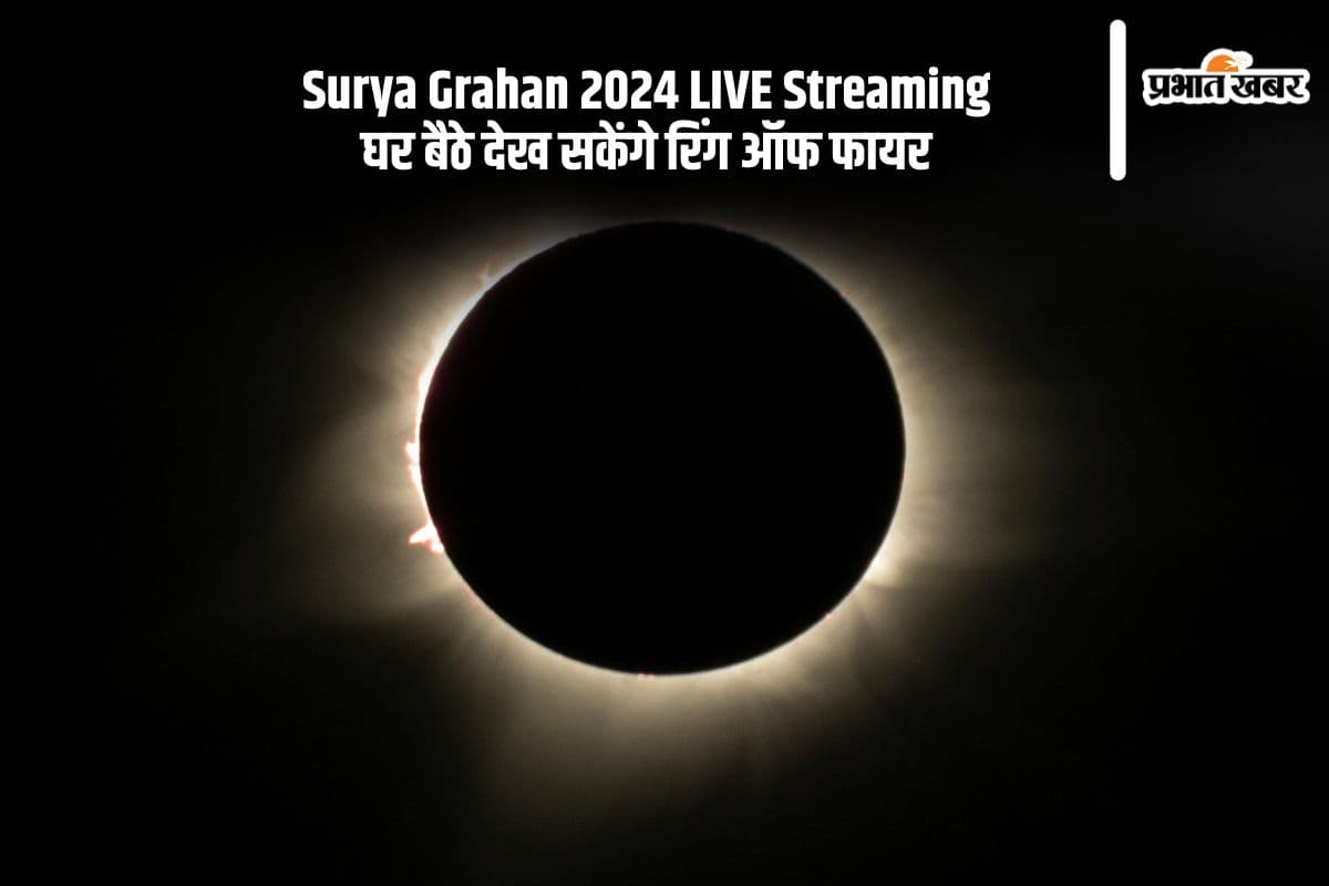 Surya Grahan 2024 LIVE Streaming: आज लगने जा रहा है साल का आखिरी सूर्य ग्रहण, घर बैठे देख सकेंगे रिंग ऑफ फायर