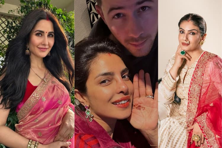 Karwa Chauth 2024: कैटरीना-प्रियंका से लेकर रवीना टंडन तक, इन सेलेब्स ने शेयर की करवा चौथ की खूबसूरत तस्वीरें