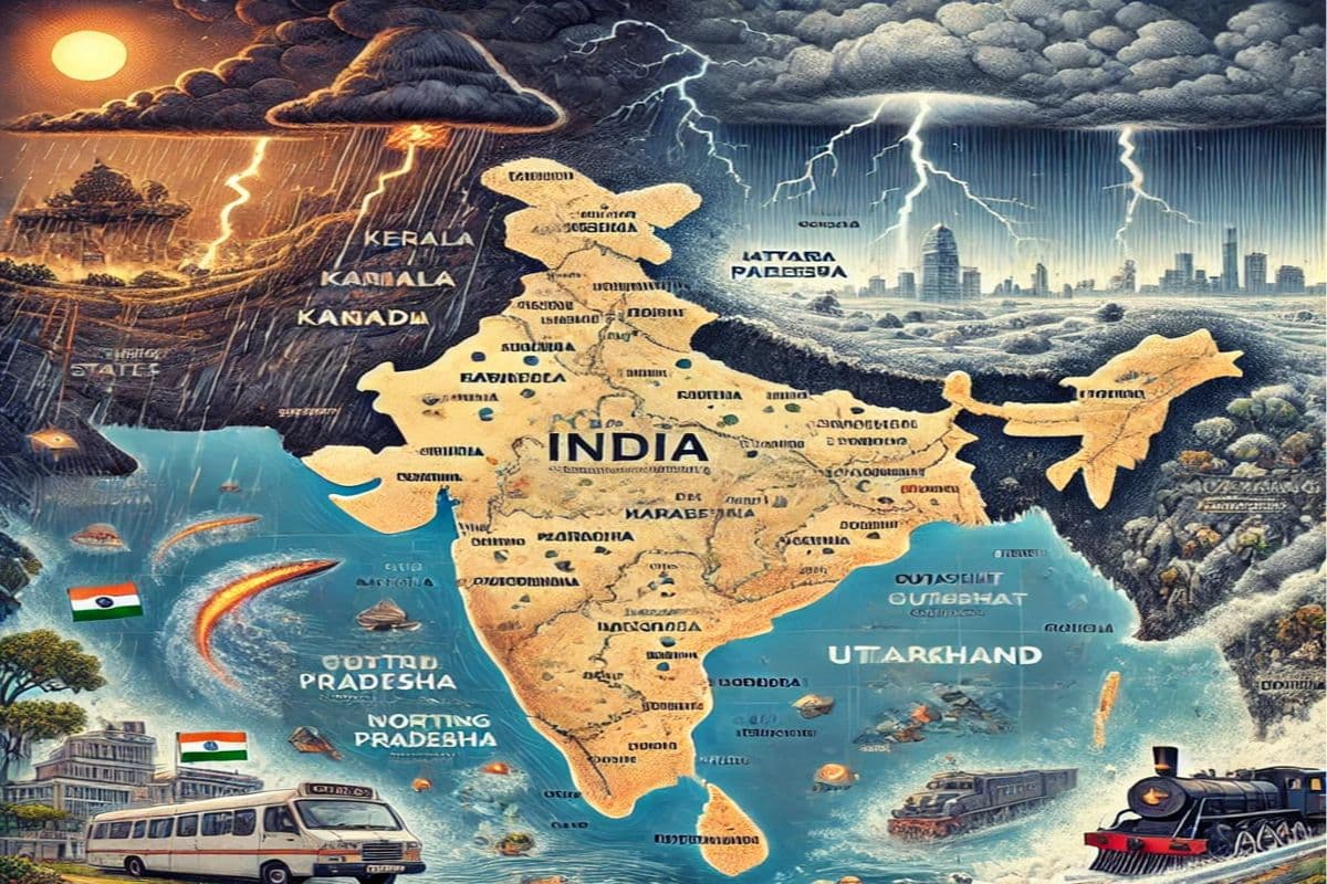 Weather Update: मौसम की दोहरी मार, उत्तर में ठंड बढ़ी, दक्षिण में भारी बारिश और तूफान का अलर्ट