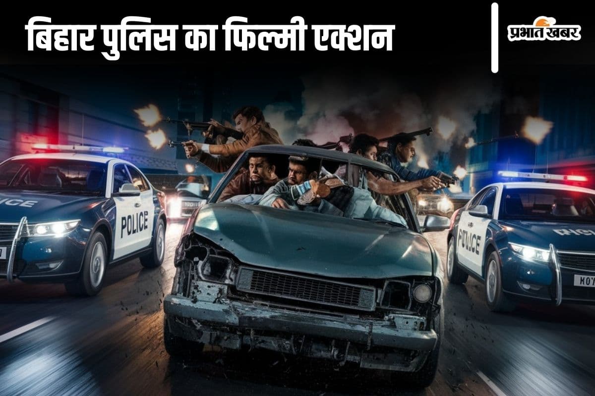 Bihar News: पुलिस ने फिल्मी स्टाइल में शराब तस्करों का किया पीछा, यूपी से किया गिरफ्तार