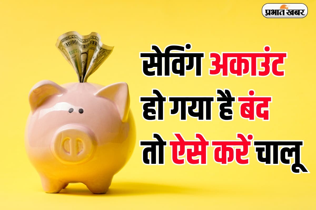 Saving Account: सेविंग अकाउंट हो गया है बंद तो ऐसे करें चालू,नहीं लगेगा जुर्माना
