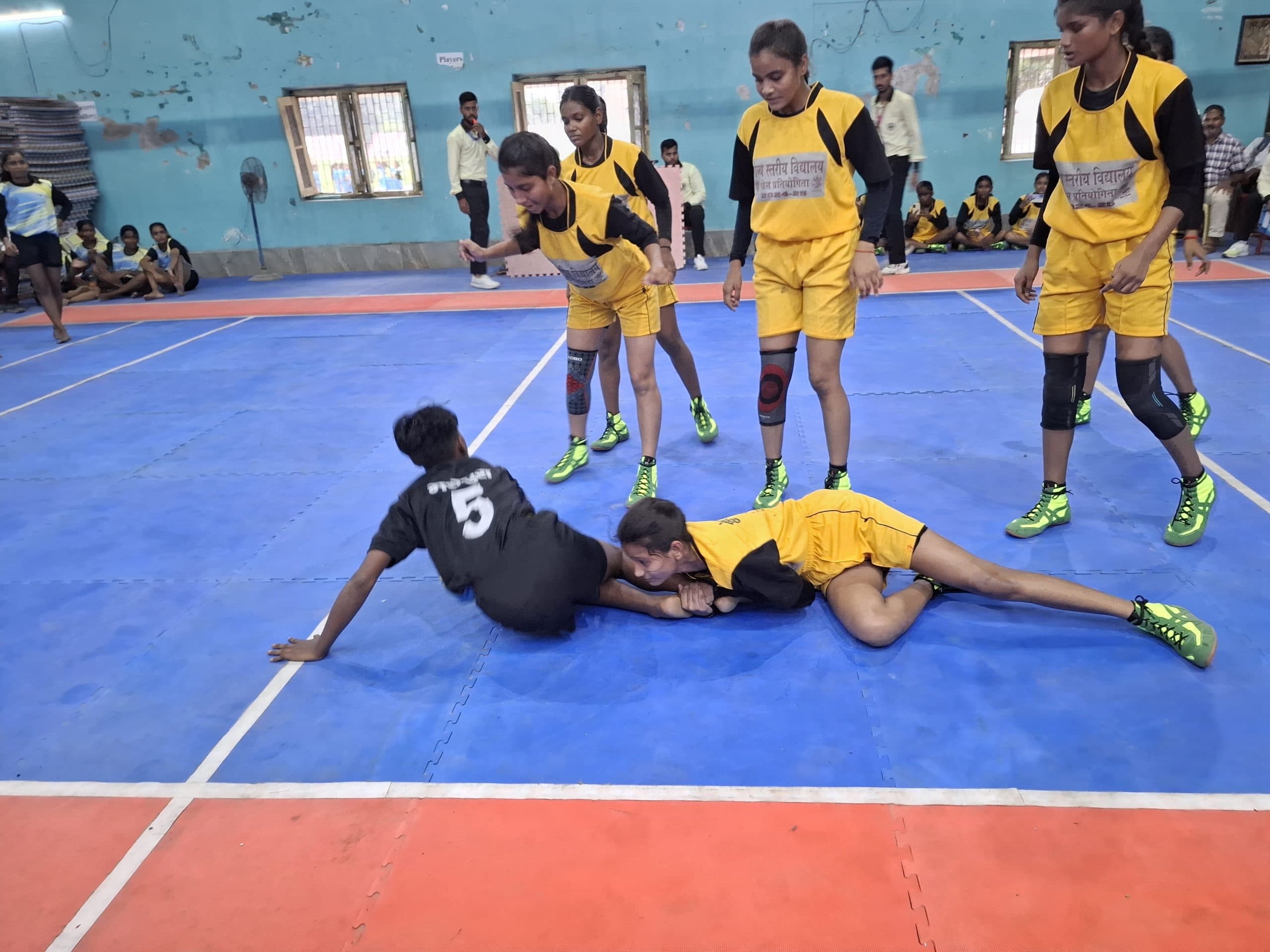 State Level School Girls Under-14 Kabaddi Competition: बेतिया को हराकर एकलव्य बिहार सेमीफाइनल में