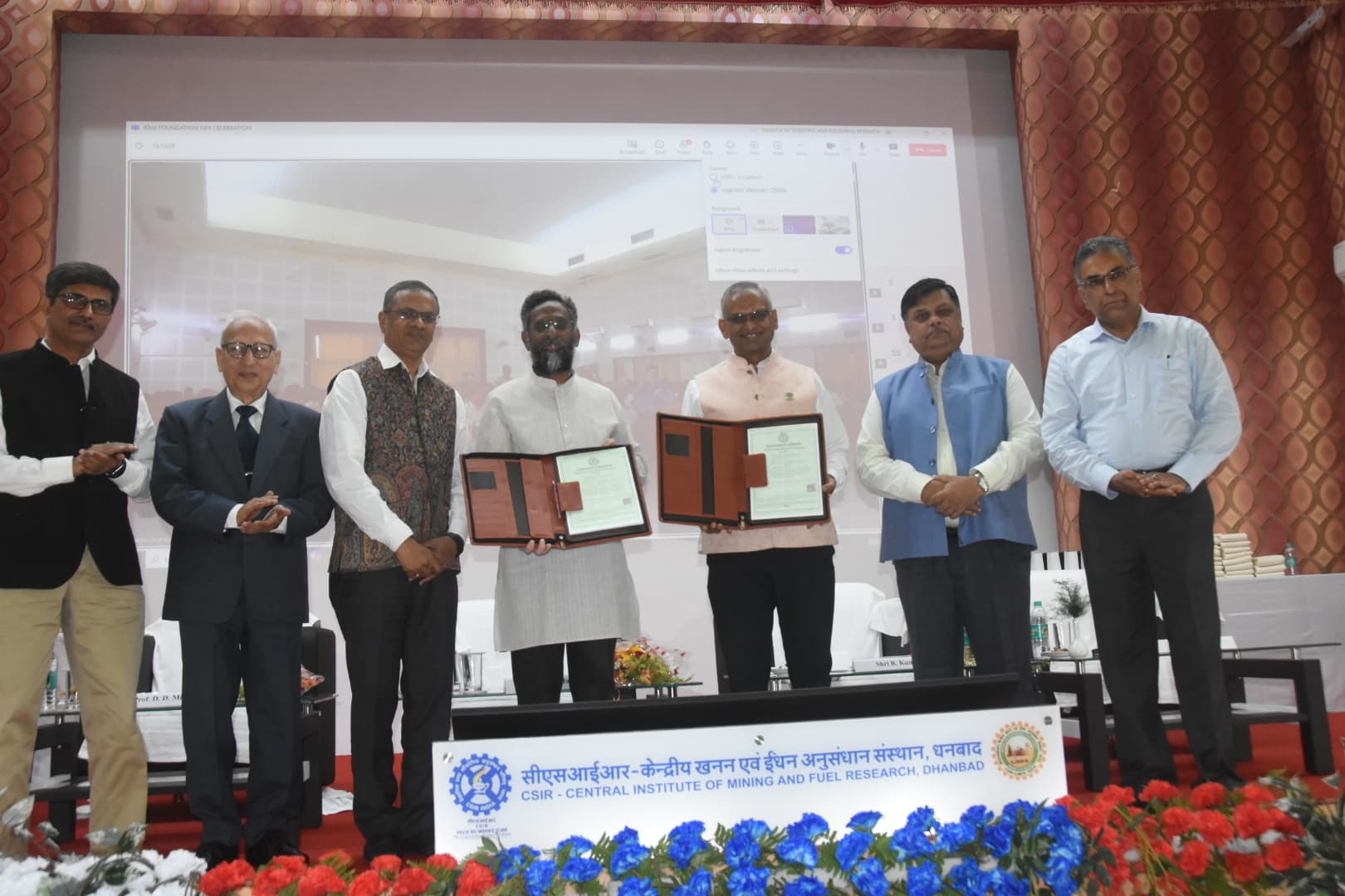 DHANBAD NEWS : सिंफर एवं आइआइटी हैदराबाद के बीच हुआ एमओयू