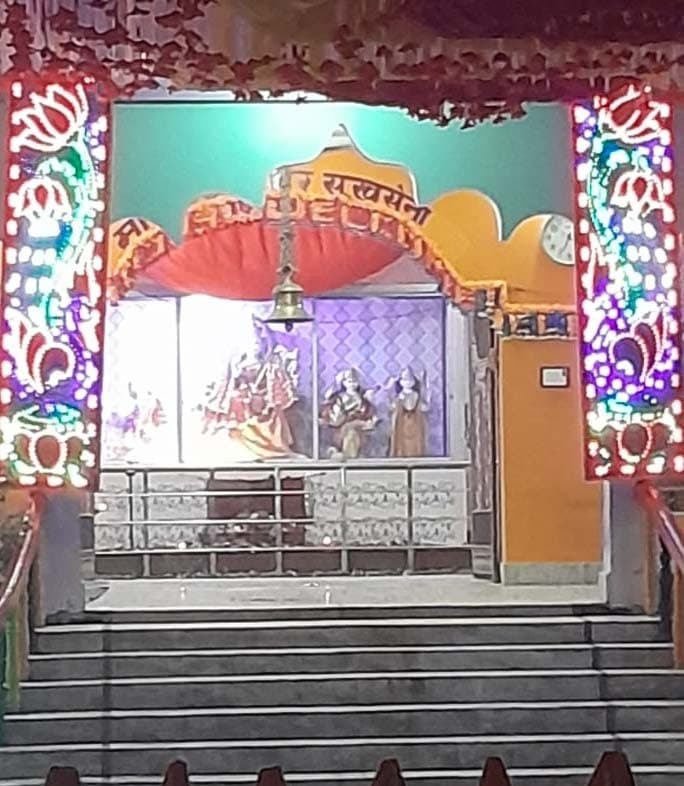 सुखसेना गांव में 42 साल पहले निशा पूजा से हुई थी दुर्गापूजा की शुरुआत