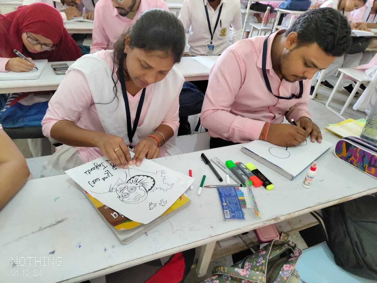 क्विज में राधाकृष्णन हाउस और स्केच में संजय बने विजेता