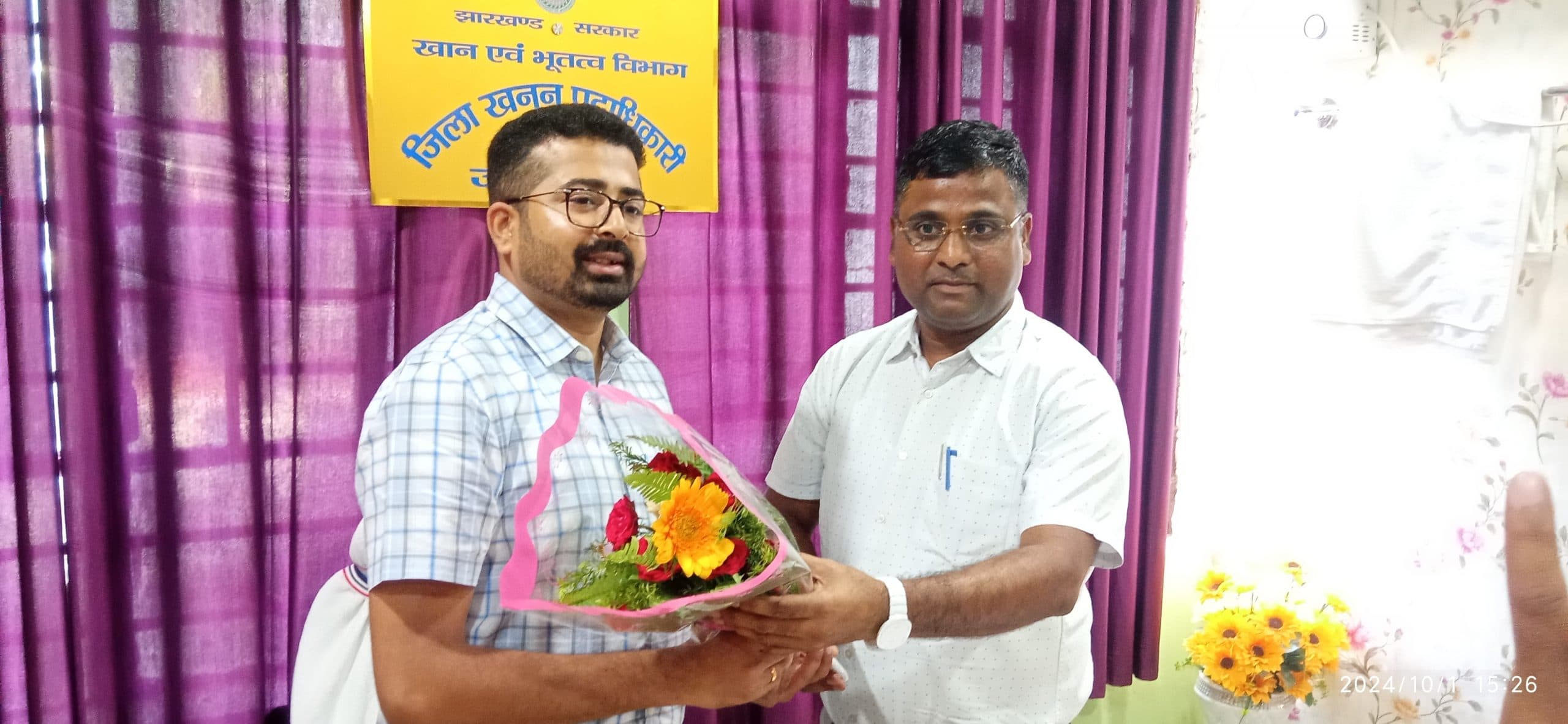 मिहिर सलकर ने संभाला डीएमओ का पदभार