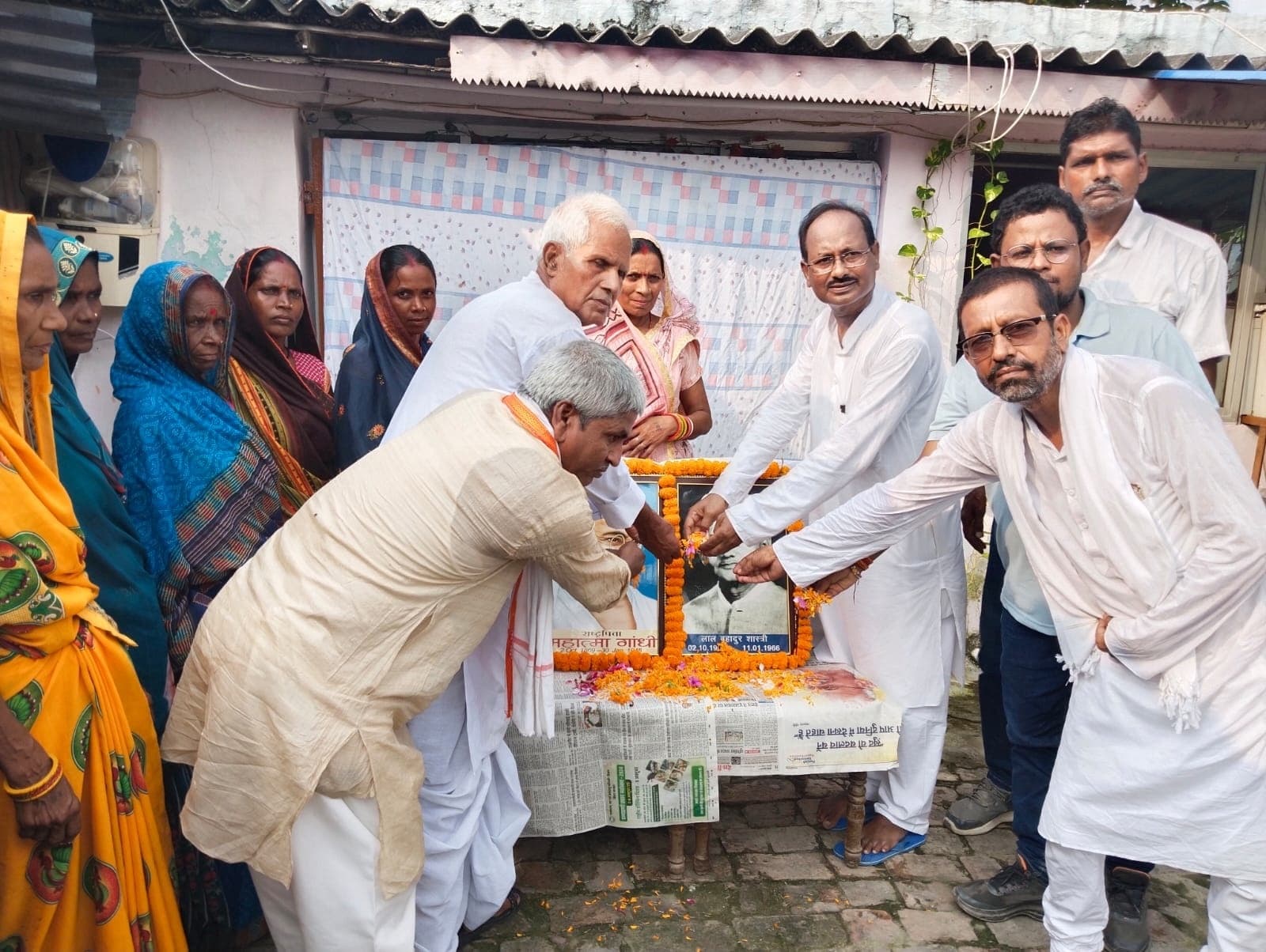 Mahatma Gandhi and Shastri in Samastipur: जयंती पर याद किये गये महात्मा गांधी व शास्त्री