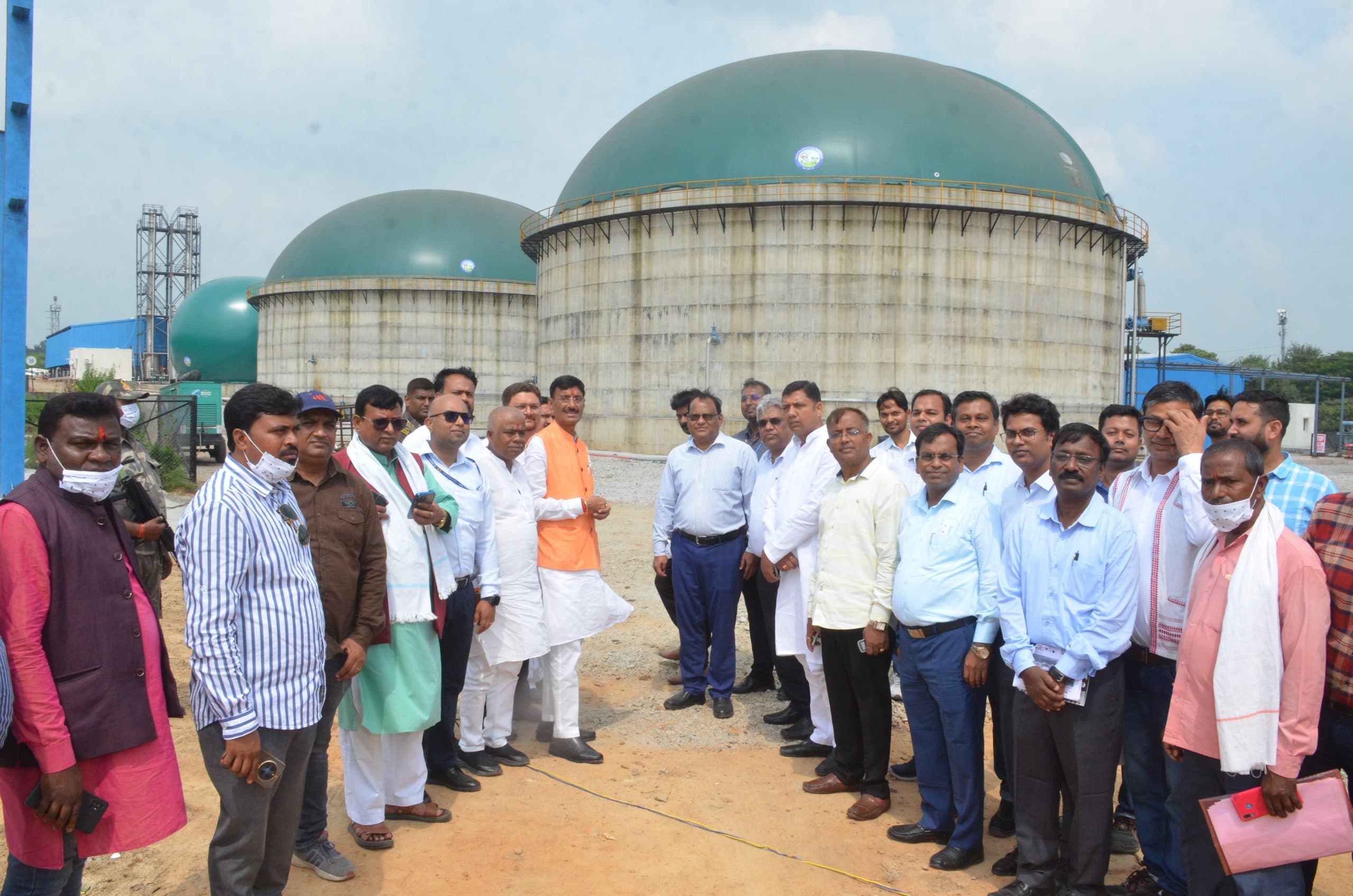 Ranchi news : झिरी में बायो कंप्रेस्ड गैस प्लांट से हर दिन 5000 किलो सीएनजी होगा तैयार