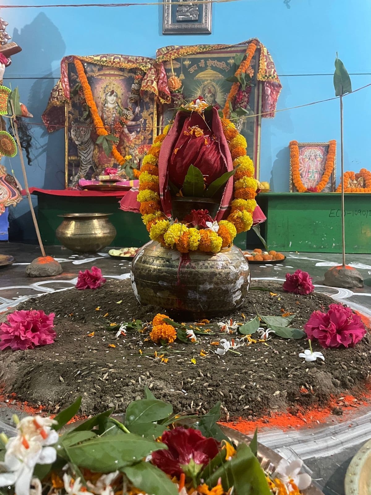 मां की आराधना में तल्लीन रहे भक्त, आज होगी मां ब्रह्मचारिणी की पूजा