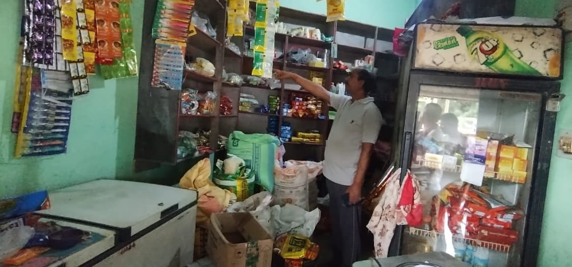किराना दुकान में नगद व सामान समेत 35 हजार की चोरी